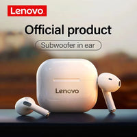 Lenovo – écouteurs Bluetooth 5.0 lp40, son immersif