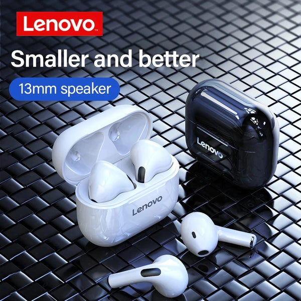 Lenovo – écouteurs Bluetooth 5.0 lp40, son immersif